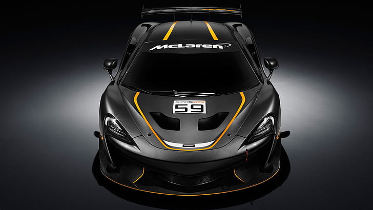 McLaren, McLaren 570S, McLaren 570S GT4, studio shot, indoors