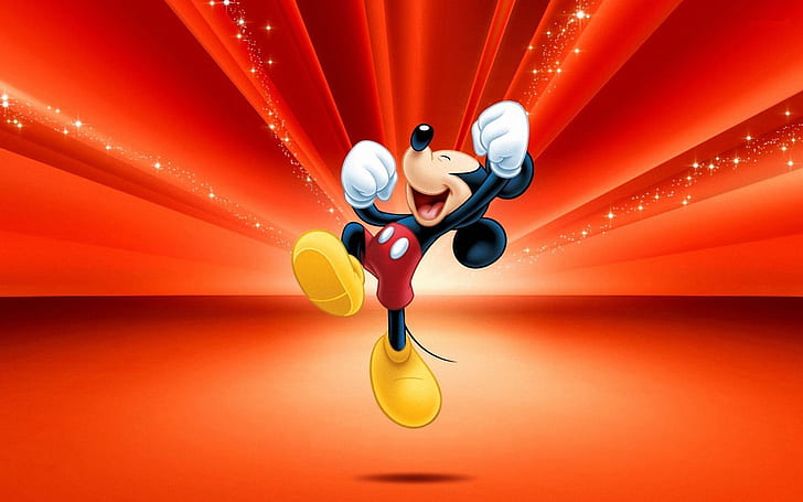 HD wallpaper: Happy Mickey Mouse Hd Wallpaper | Wallpaper Flare