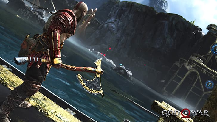 God of War, God of War (2018), Kratos, PlayStation, PlayStation 4, HD wallpaper