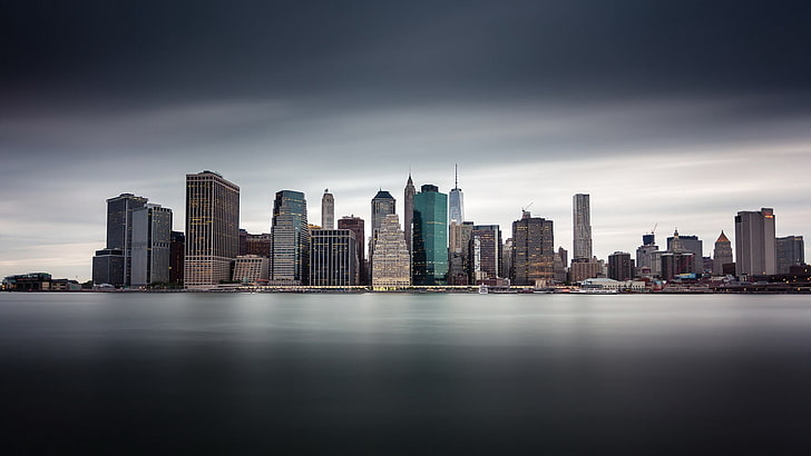 landscape photo of buildings, city, New York City, architecture, HD wallpaper