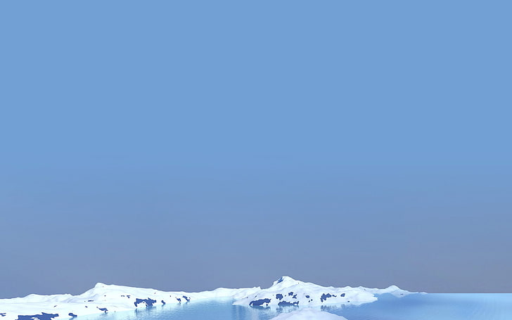 lg, flex, 2, blue, snow, winter, pattern, cold temperature, HD wallpaper