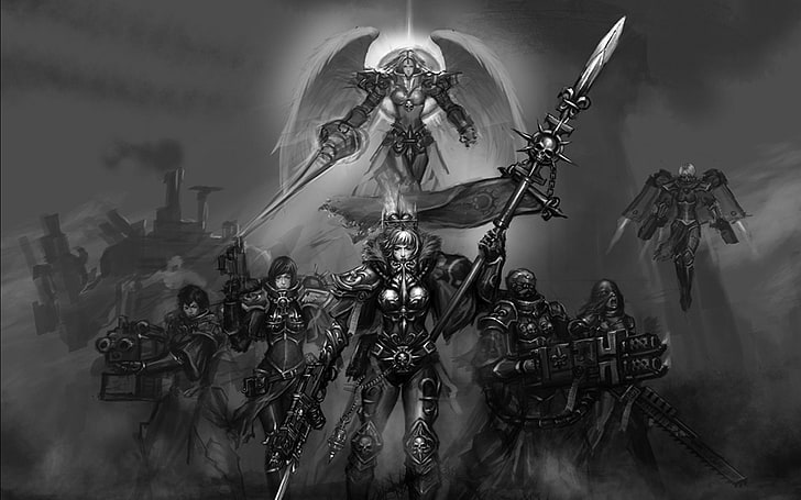 Warhammer, Adepta Sororitas, Fantasy, Sci Fi, Sisters of battle, HD wallpaper