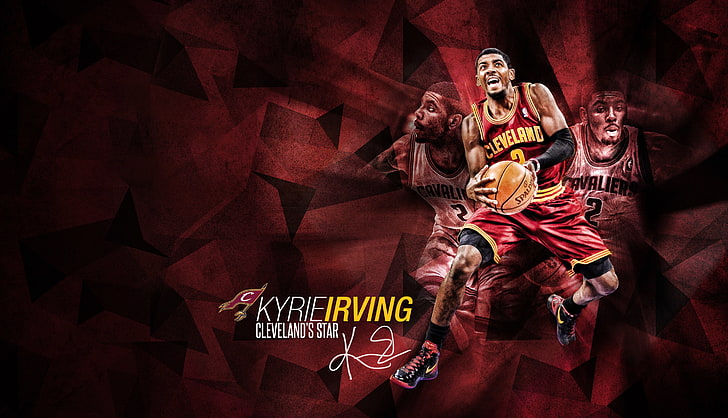 Sport, Basketball, NBA, Cleveland, Cavaliers, Kyrie Irving, HD wallpaper