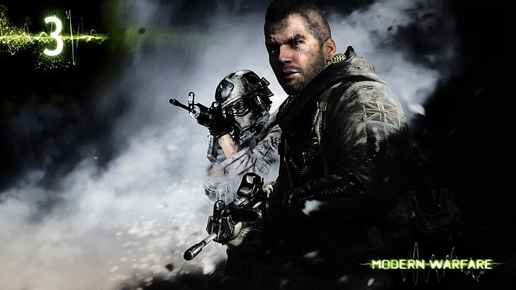 Modern Warfare wallpaper, call of duty modern warfare 3, soldiers, HD wallpaper