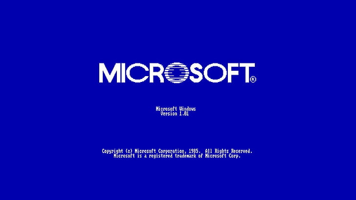 typography, Microsoft, simple background, operating systems