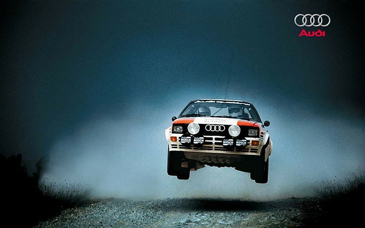 Audi, Audi Quattro, Audi Sport Quattro S1, car, old Car, Rally Cars, HD wallpaper