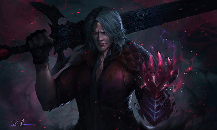 HD wallpaper: Devil May Cry, Devil May Cry 5, Dante (Devil May Cry) |  Wallpaper Flare