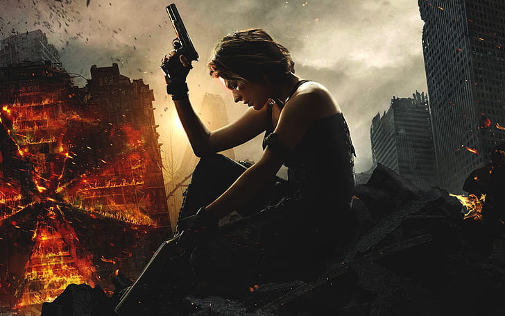 Resident Evil, Jill Valentine, HD wallpaper