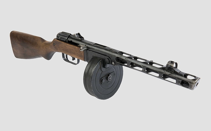 black and brown sniper rifle, 1940, PCA, &quot;dad&quot;, HD wallpaper
