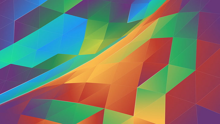 flash of color art, KDE, abstract, colorful, artwork, digital art, HD wallpaper