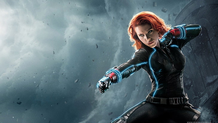 Scarlett Johansson, Black Widow, Avengers: Age of Ultron, The Avengers, HD wallpaper