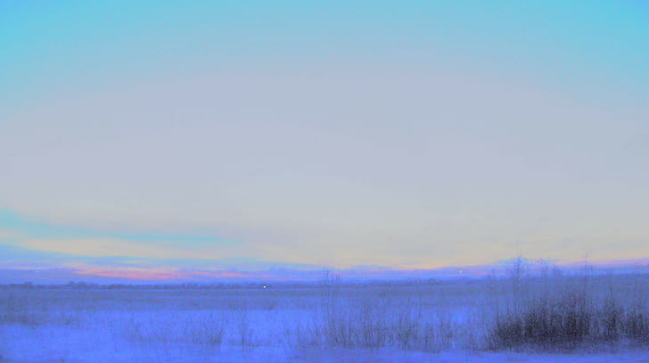 blue blurred glitch art photo manipulation sky