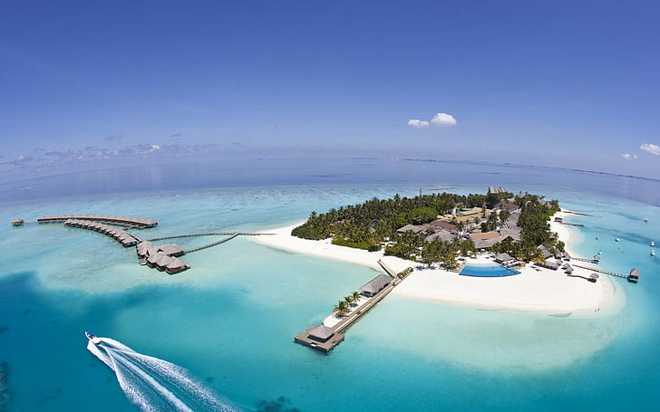 Maldives, beach, island, HD wallpaper