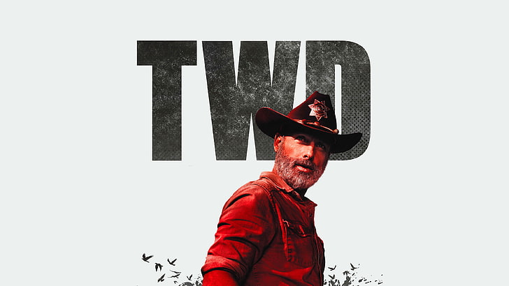 Rick Grimes in The Walking Dead Season 9 4K, one person, clothing, HD wallpaper