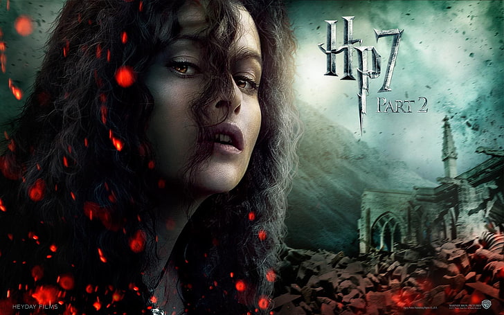 Harry Potter 7 wallpaper, Helena Bonham Carter, Harry Potter and the deathly Hallows, HD wallpaper