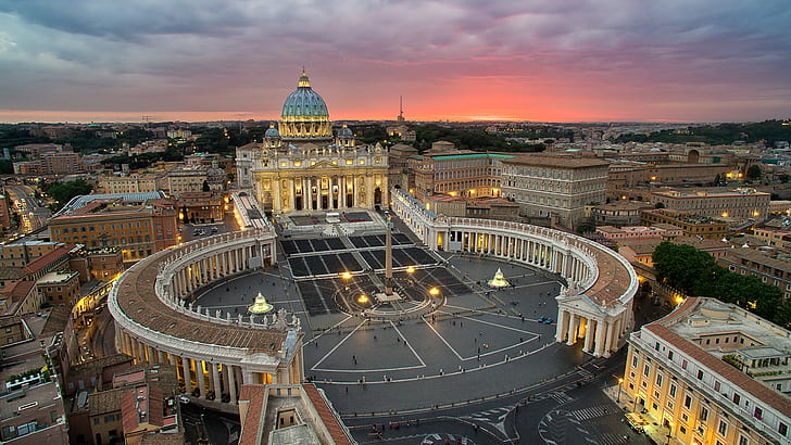 Vatican City, A City State Surrounded By Rome, Italy, Is The Headquarters Of The Roman Catholic Church Desktop Hd Wallpaper