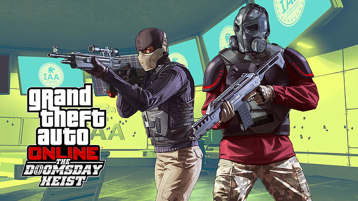 Grand Theft Auto online, Grand Theft Auto V, The Doomsday Heist, HD wallpaper