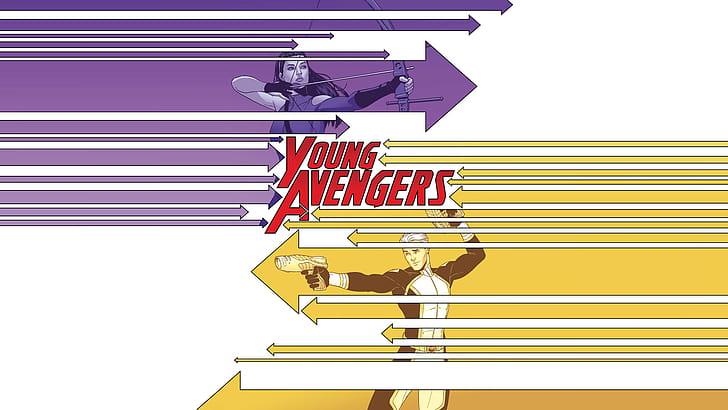 Young Avengers HD, cartoon/comic, HD wallpaper