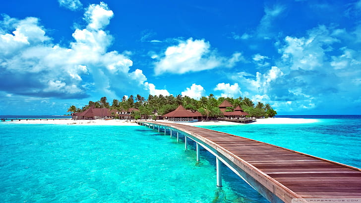 San Andres Is A Colombian Coral Island In The Caribbean Sea Desktop Hd Wallpaper 2560×1440, HD wallpaper