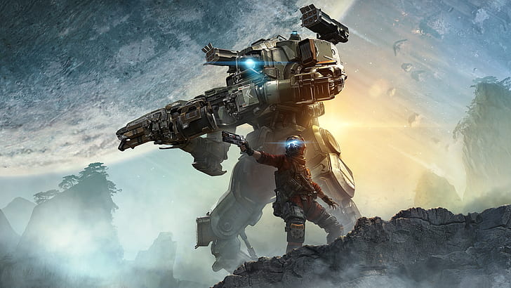 Titanfall 2, Deluxe Edition, HD wallpaper