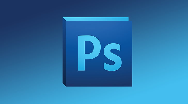 HD wallpaper: Photoshop, Adobe Photoshop icon, Computers, Others, Blue,  studio shot | Wallpaper Flare
