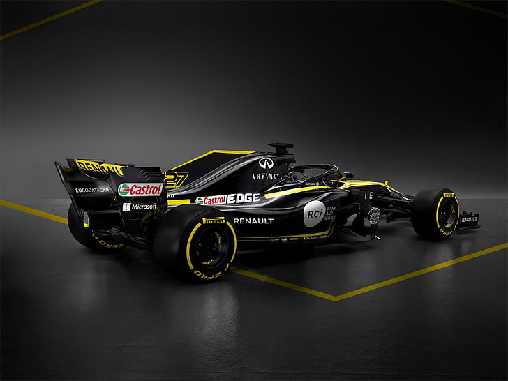 2018, f-1, formula, r-s, race, racing, renault, competition, HD wallpaper