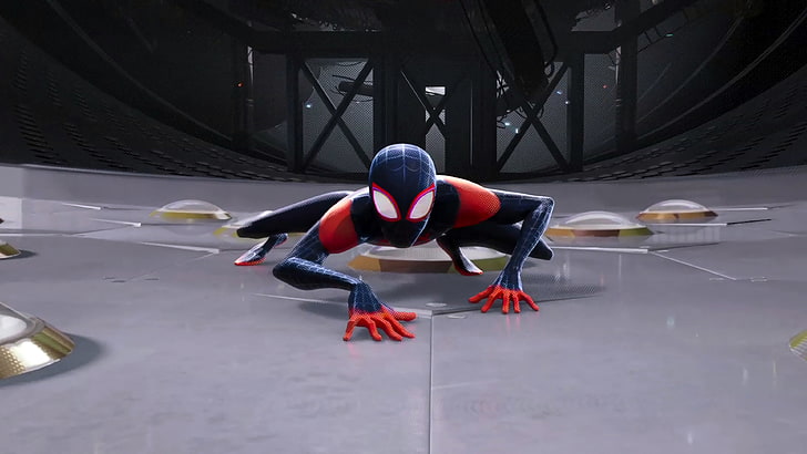 Hd Wallpaper Spiderman Into The Spider Verse 2018 Movies