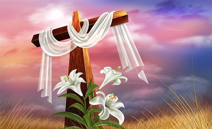 HD wallpaper: Easter Cross, brown wooden cross illustration, Holidays,  easter day | Wallpaper Flare