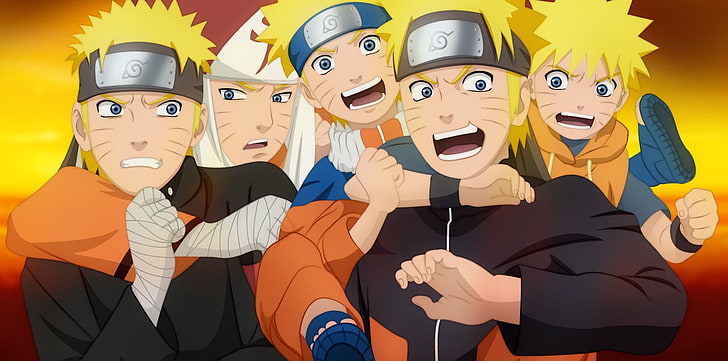 Uzumaki Naruto illustration, game, anime, ninja, hero, asian