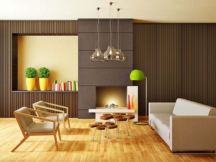 furniture, interior, living room, Modern, stylish