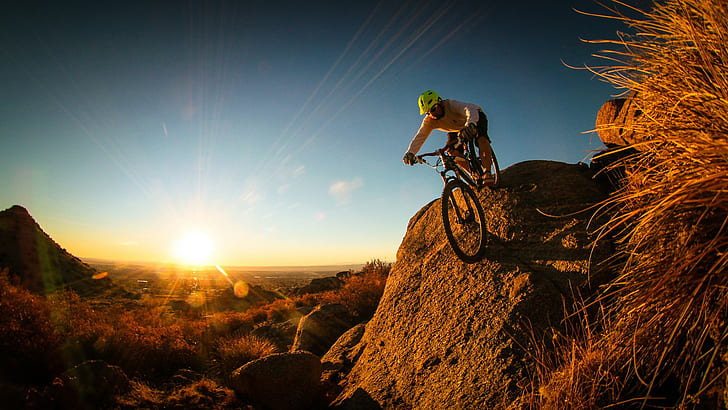 Extreme Sport Mountain Bike, HD wallpaper