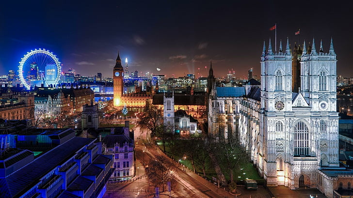 HD wallpaper: bus, England, travel, tourism, Big Ben, Westminster Abbey ...