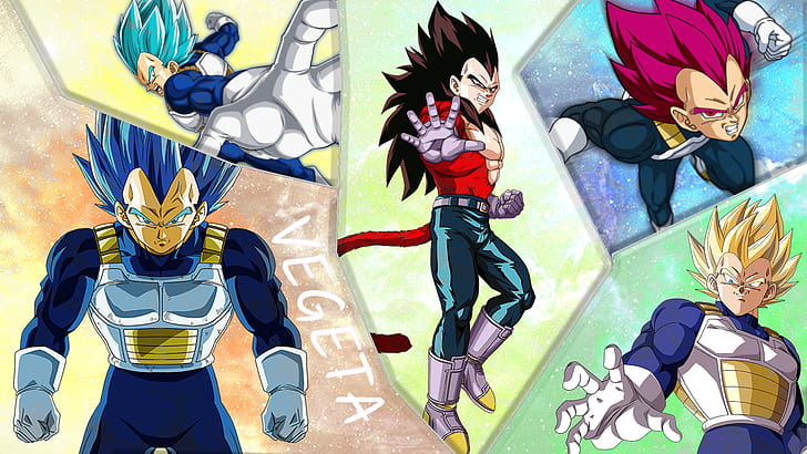 Dragon Ball, Dragon Ball GT, Super Saiyajin Blue, Super Saiyan, HD wallpaper