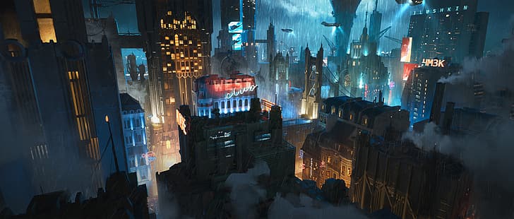 Featured image of post Concept Art Dystopian Cyberpunk City