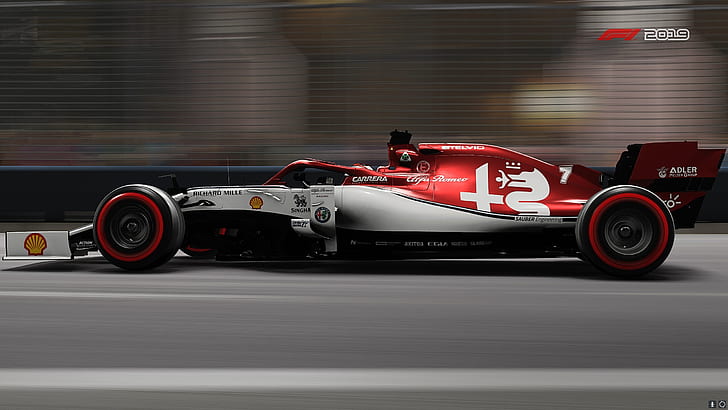 Video Game, F1 2019, Alfa Romeo C38, Race Car