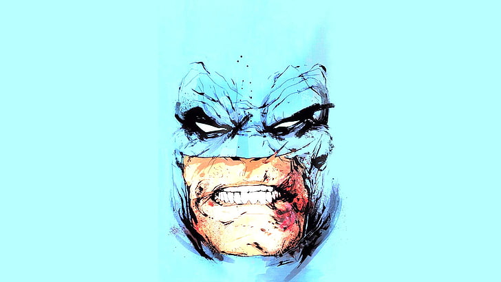 Batman digital wallpaper, Batman: The Dark Knight, Frank Miller, HD wallpaper