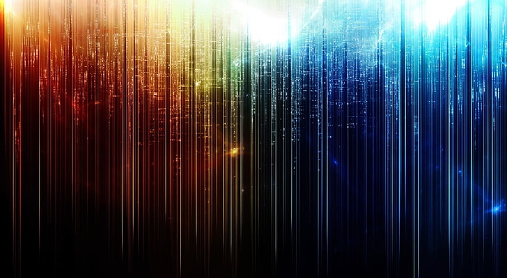 High Tech, red and blue wallpaper, Computers, Hardware, backgrounds