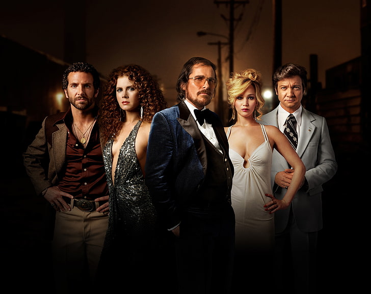 American Hustle, men's blue suit jacket, Movies, Other Movies, HD wallpaper