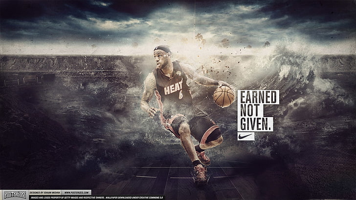 Basketball, LeBron James, HD wallpaper