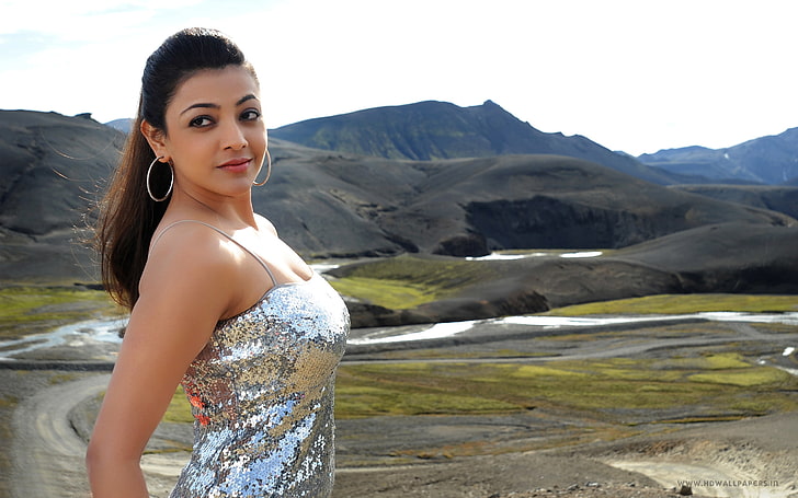Kajal Agarwal 4K, young adult, young women, one person, leisure activity