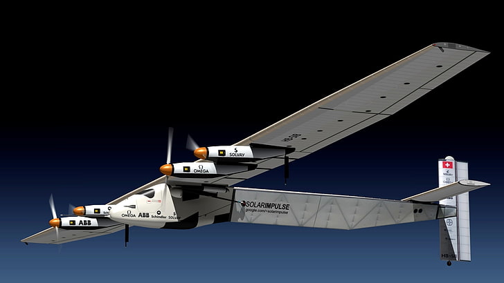the plane, fly, due, able, the energy of the Sun, Solar Impulse 2