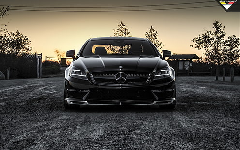 HD wallpaper: black Mercedes-Benz car, tuning, the front, amg, rechange,  vorsteiner | Wallpaper Flare