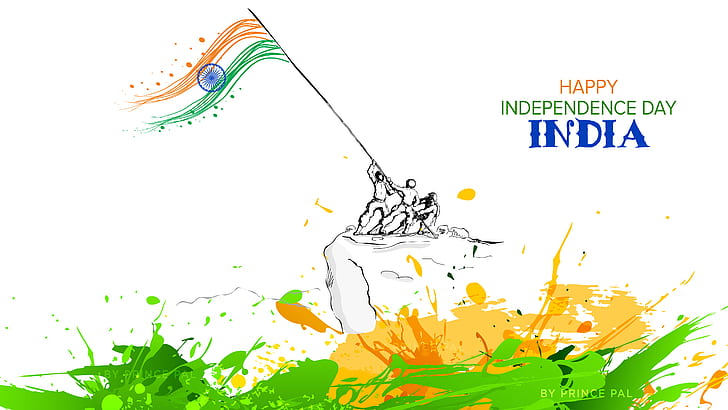 India, Independence Day, August 15th, 5K, HD wallpaper