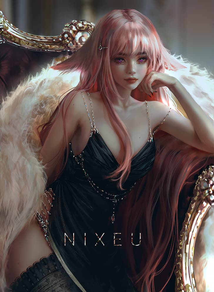 Nixeu, Yae Miko (Genshin Impact), anime games, video game girls, HD wallpaper