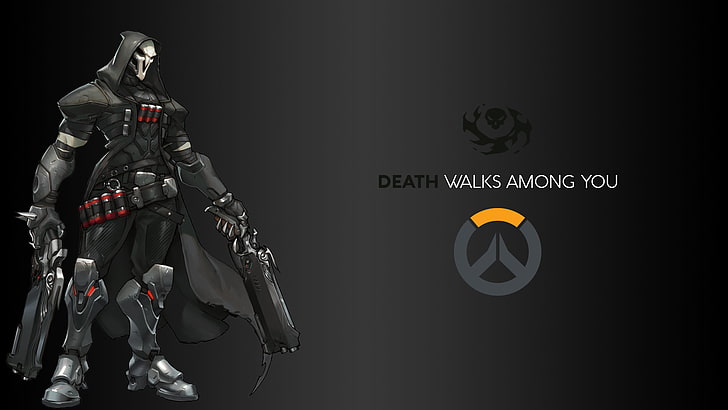 Death Walks Among You wallpaper, Blizzard Entertainment, Overwatch, HD wallpaper
