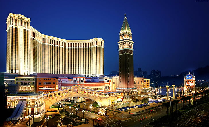 Macau, Best hotels, China, tourism, booking, travel, HD wallpaper