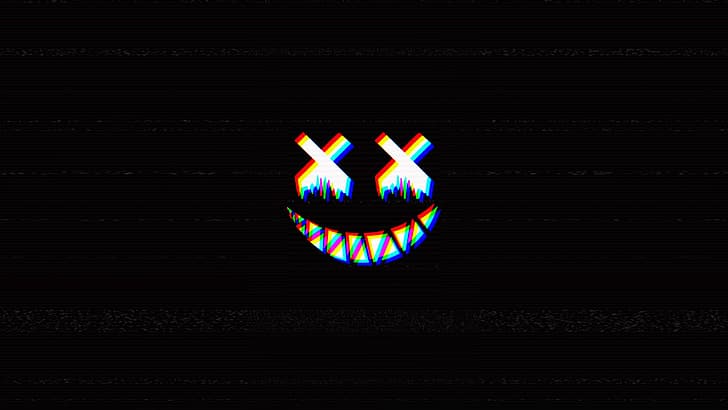 HD wallpaper: dark, smile, smiling, large eyes, crying, Crazy Face, glitch  art | Wallpaper Flare