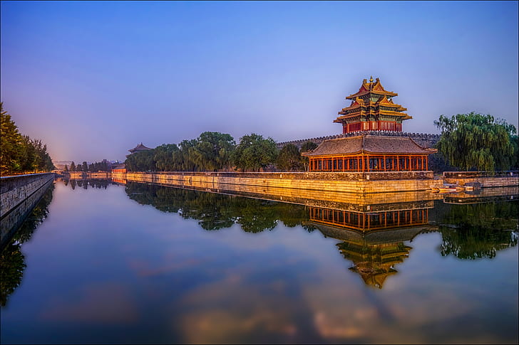 China, Beijing, Forbidden city, The Palace complex, HD wallpaper
