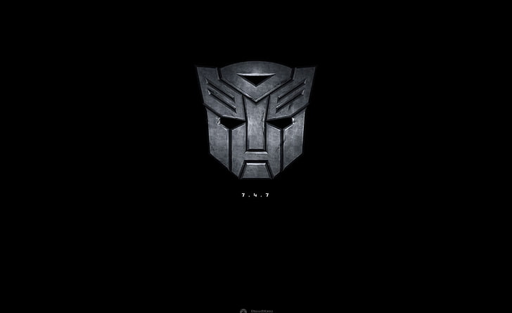 Transformers 747, Transformer logo illustration, Movies, copy space, HD wallpaper