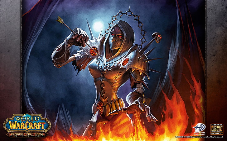 World of Warcraft wallpaper, gamers,  World of Warcraft, flame